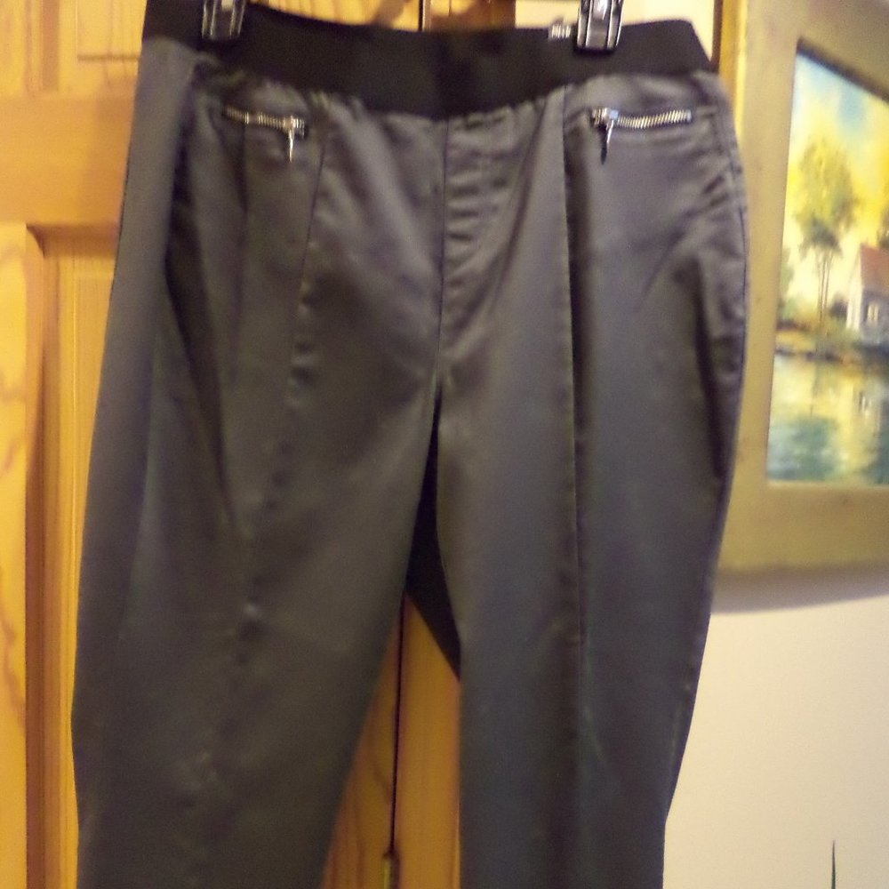 🌻💐🌸 STYLE & CO. Stretch Pants   ~Grey~Size: 1X ~ New with Tags